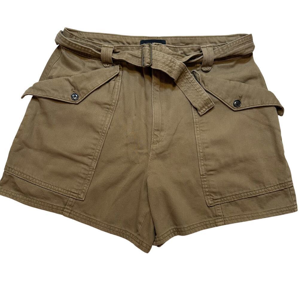 Banana Republic Belted Chino Shorts sz 12 100% cotton Shorts